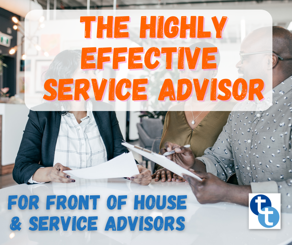 The Highly Effective Service Advisor Training