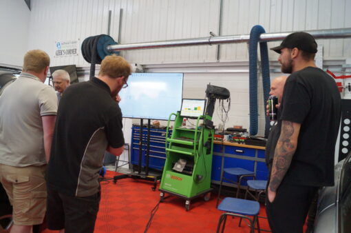 Bosch KTS on Petrol course