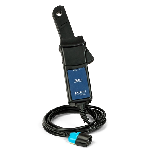 PicoBNC+ 60A AC/DC current clamp for automotive electrical diagnostics